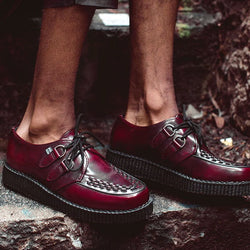 TUK Burgundy Rub-Off TUKskin™ Viva Low Creeper
