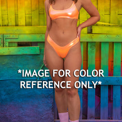 Metallic Spaghetti Strap Tank