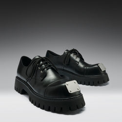 KOI Gehrman Metal Cap Men's Chunky Shoes - Shadow