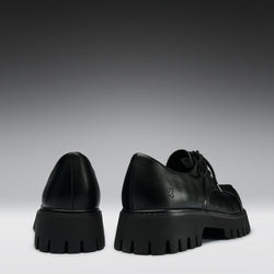 KOI Gehrman Metal Cap Chunky Shoes - Black
