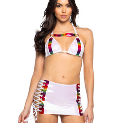 Unicorn & Rainbow Harness Triangle Top