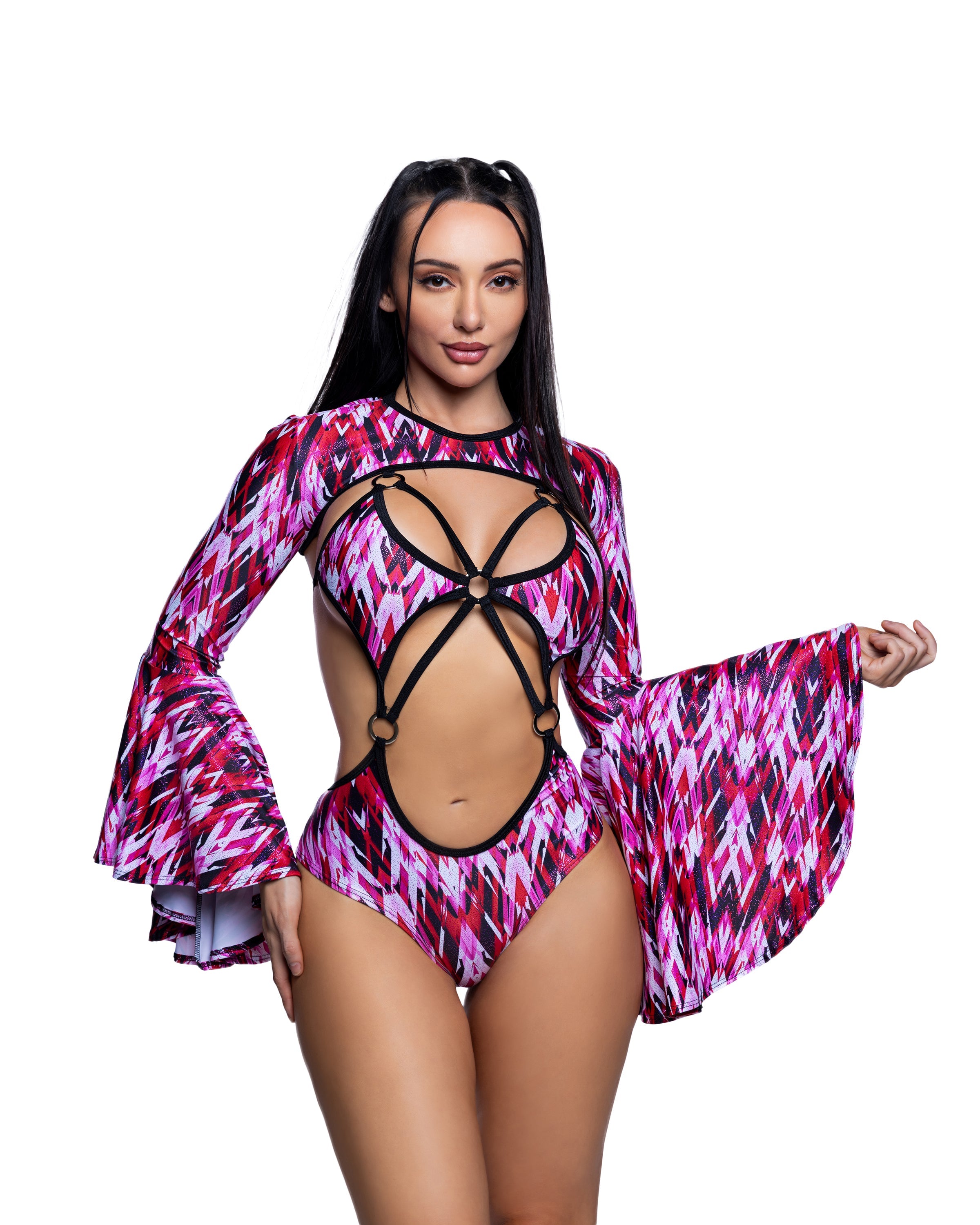 Bell-Sleeve Shrug