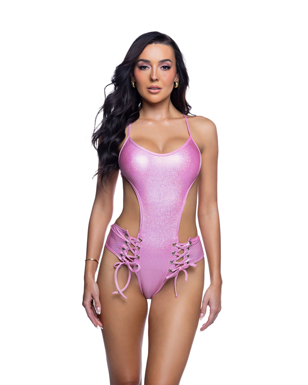 Lace-up Bodysuit