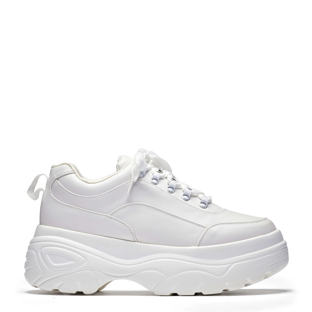 KOI Jennie White Chunky Bubble Trainers