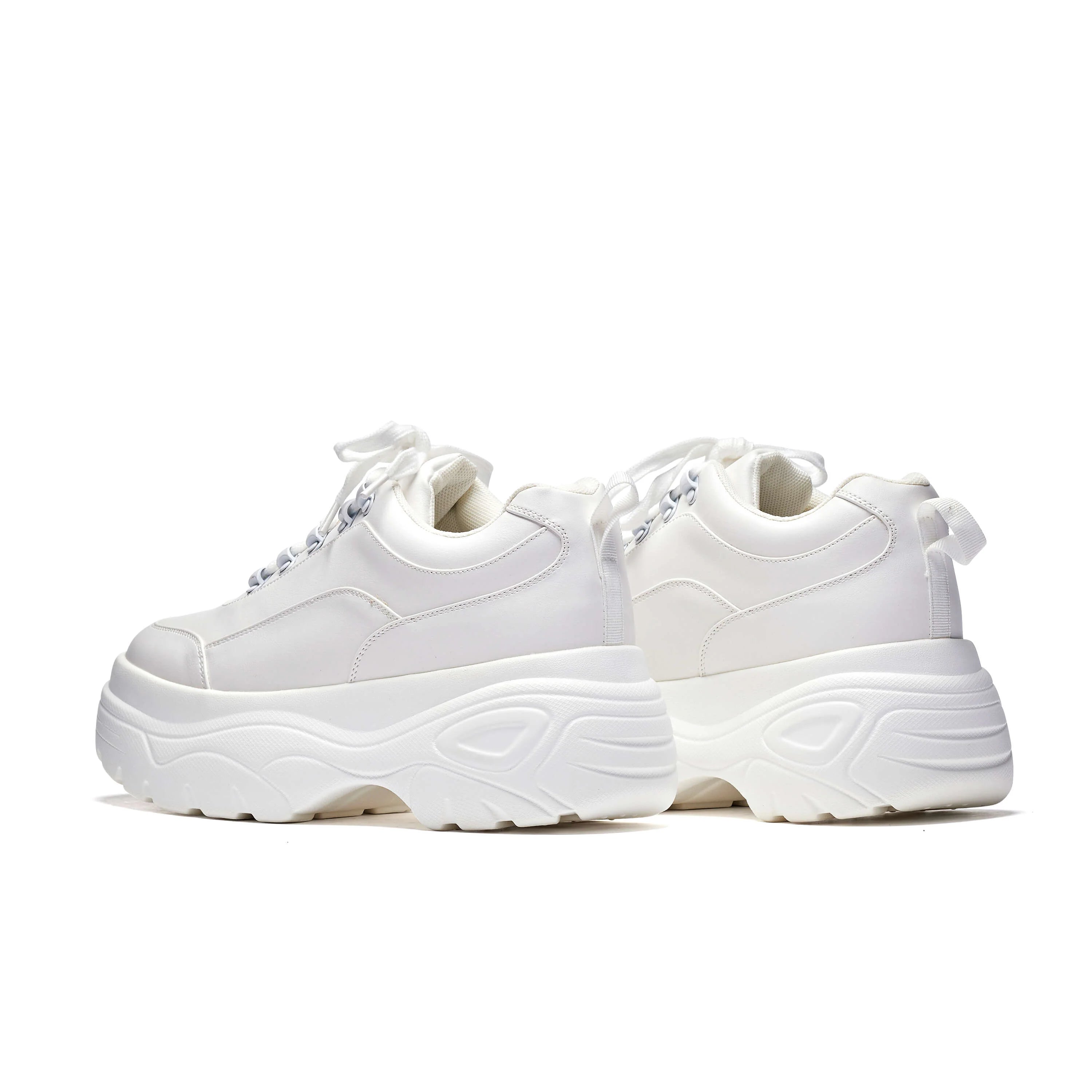 KOI Jennie White Chunky Bubble Trainers