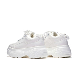 Jennie White Chunky Bubble Trainers