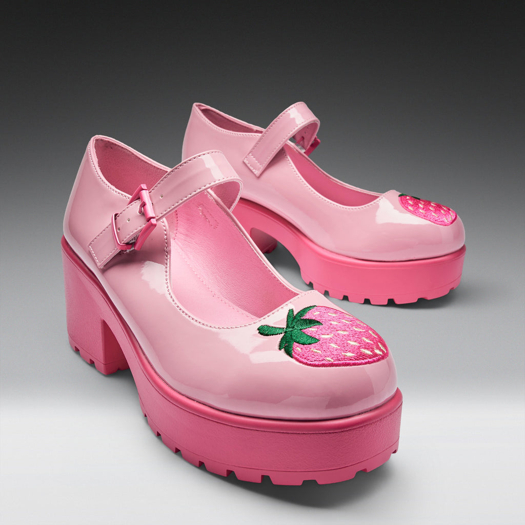 KOI Tira Mary Janes ‘Strawberry Cheesecake Edition’