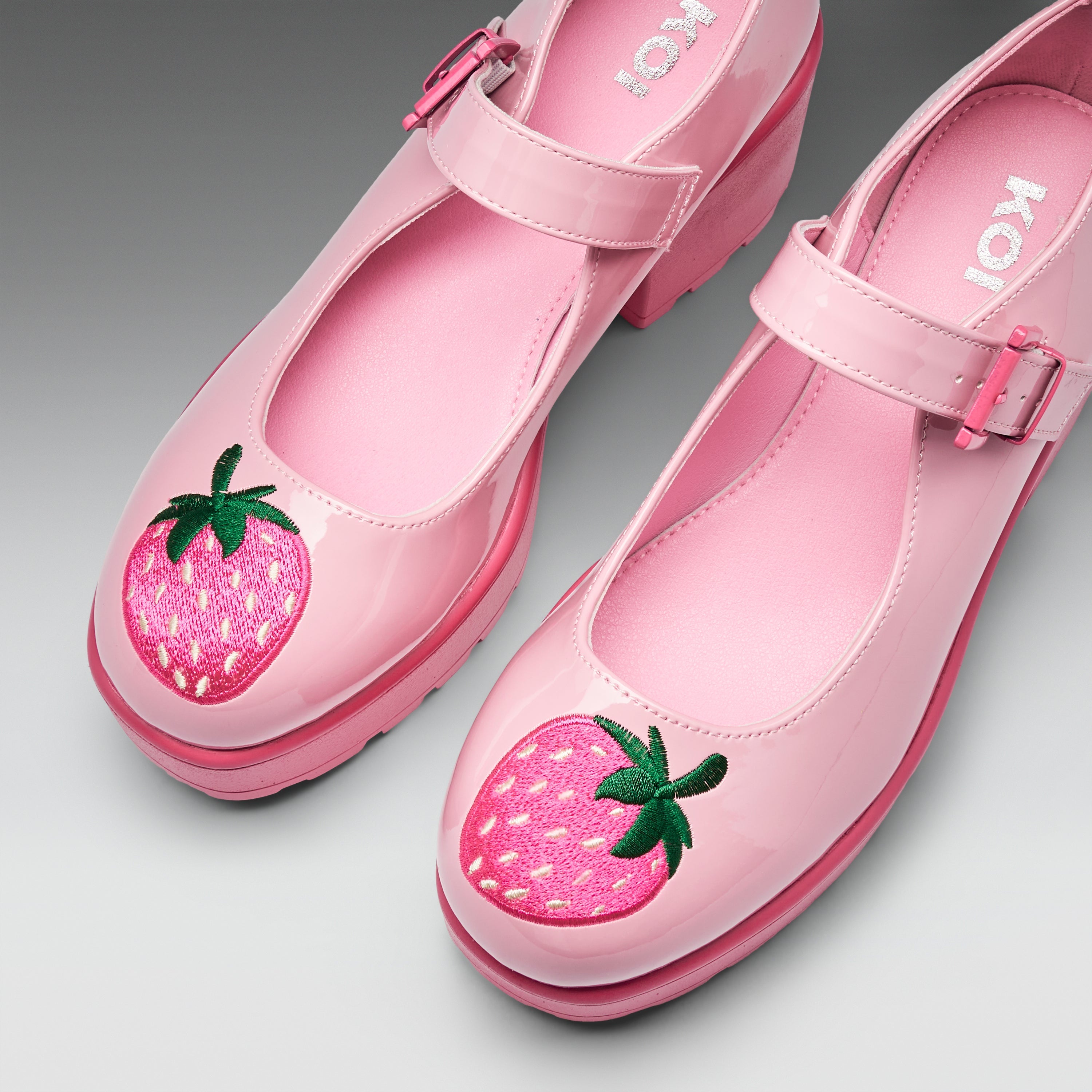KOI Tira Mary Janes ‘Strawberry Cheesecake Edition’