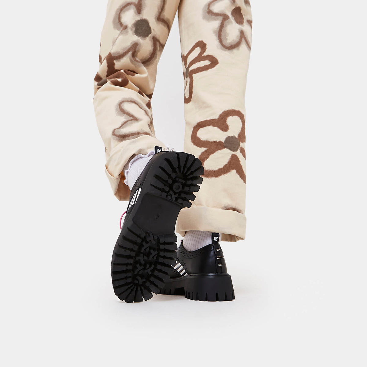 KOI Footwear The Culture Steampunk Brogues Vegan Chunky Platform Shoes