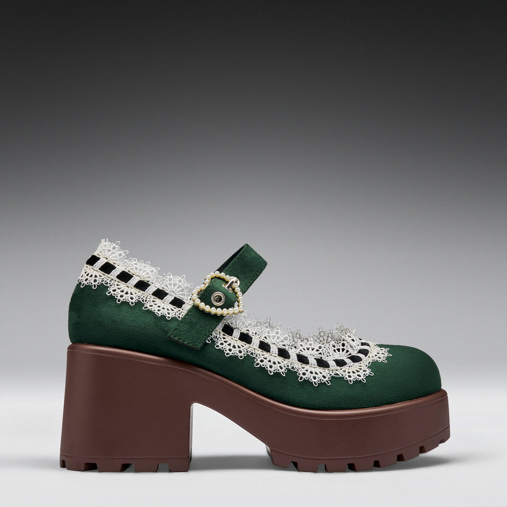 KOI Tira Mary Janes ‘ Willow Wisp Edition’