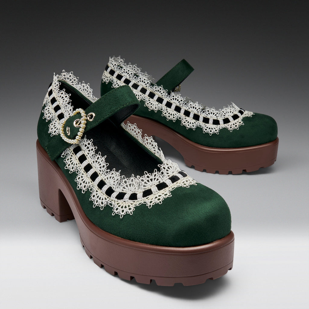 KOI Tira Mary Janes ‘ Willow Wisp Edition’