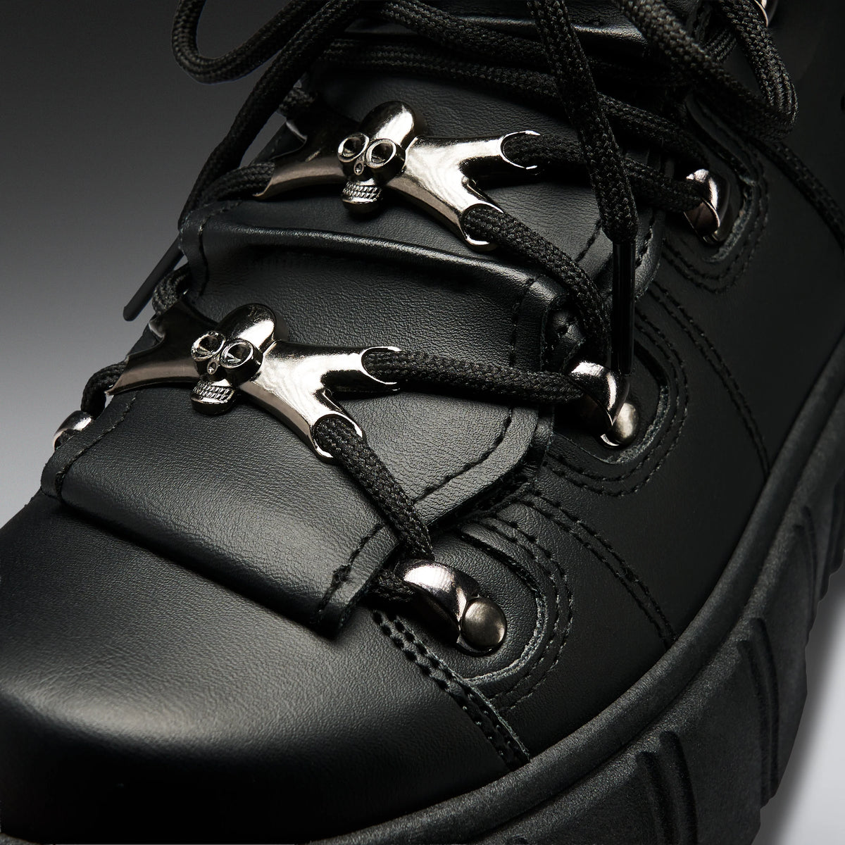KOI Rimo Core Chunky Black Trainers-Clearance