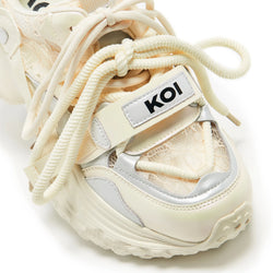 Frozen Shores Mega Chunky Trainers - Vanilla-Size 8-Clearance