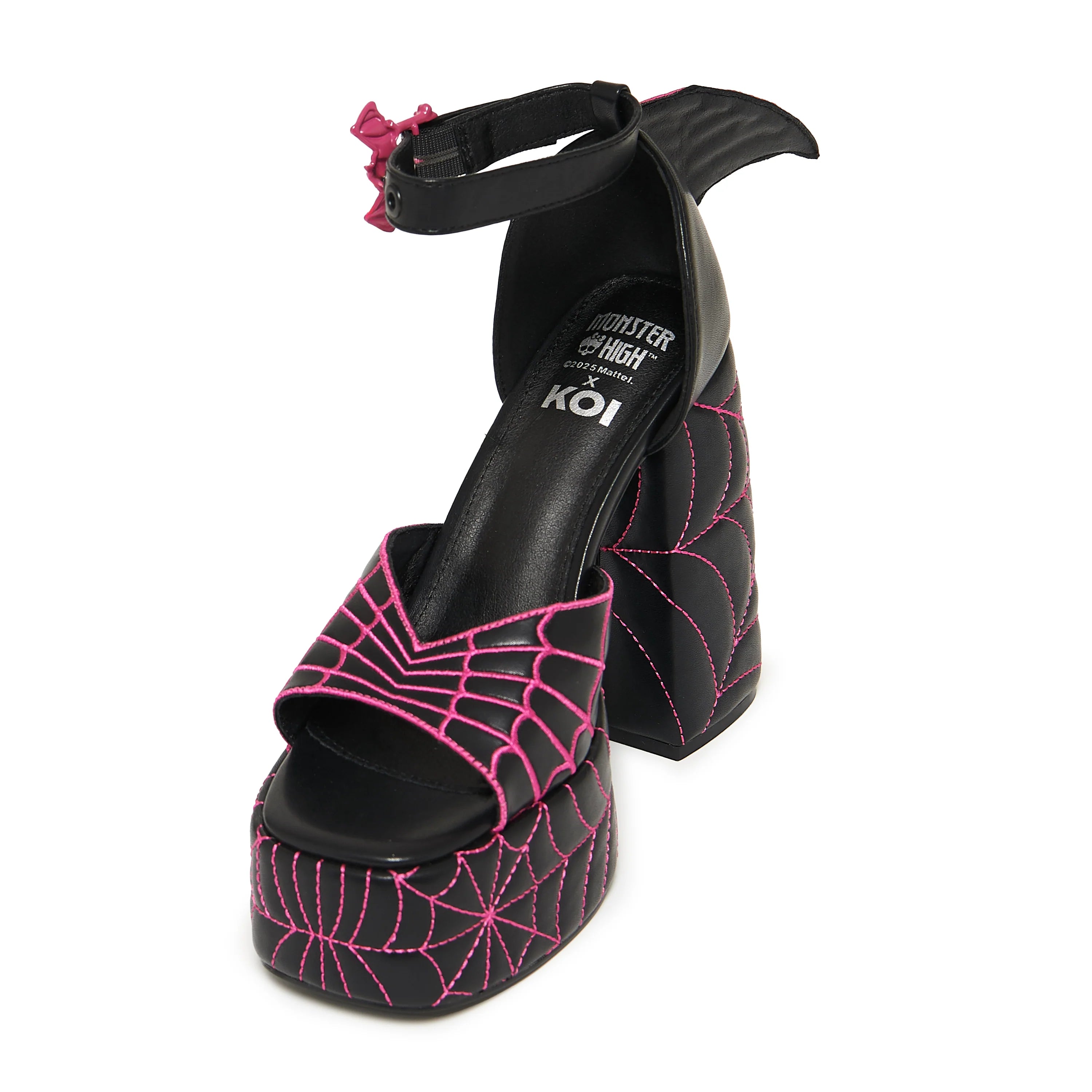 Talons épais rembourrés Haunt Couture - Noir