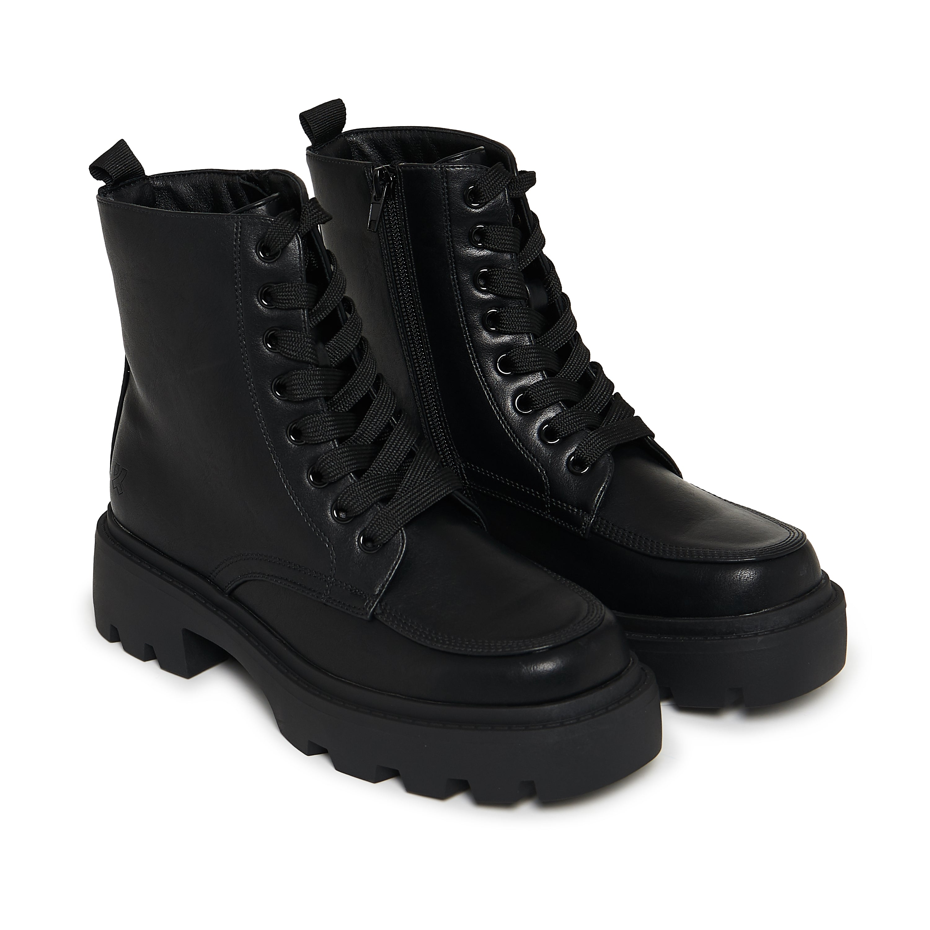 KOI Malai Lace up Boots - Black