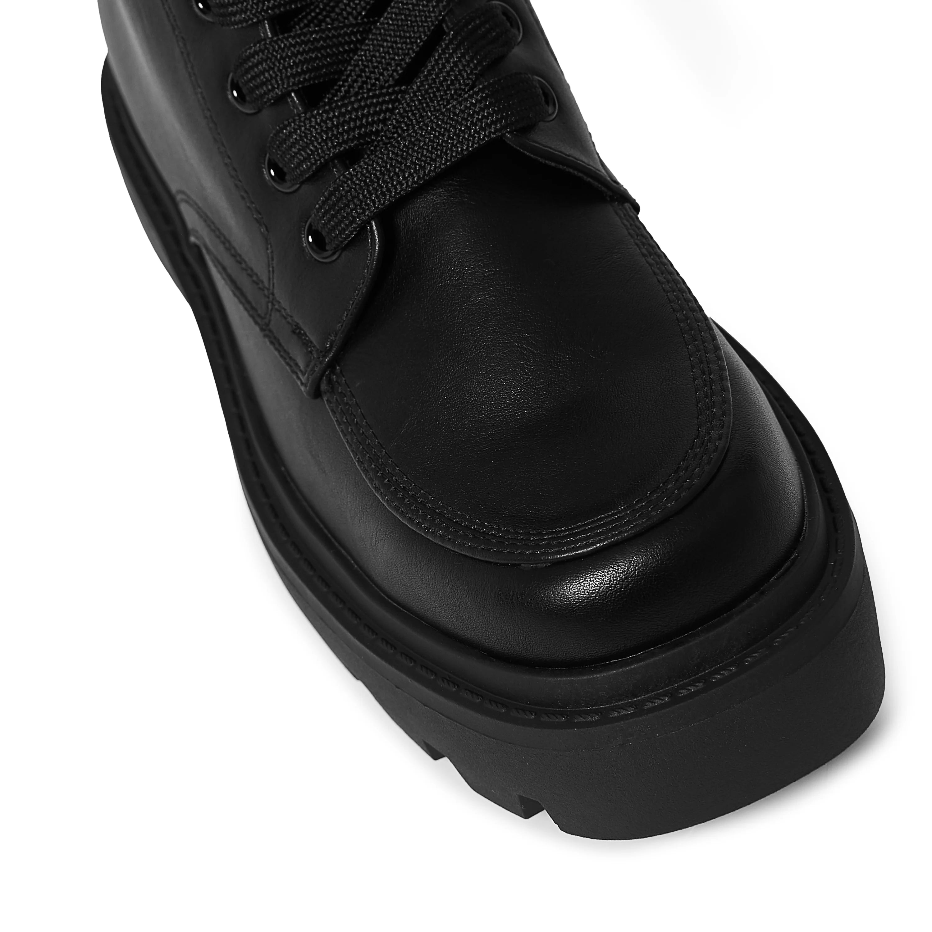 Malai Lace up Boots - Black