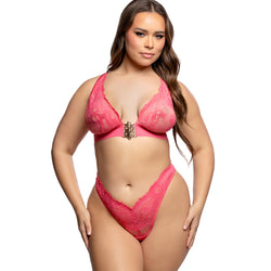 Infinite Lace Halter Set
