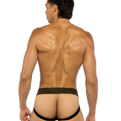 Sacred Heart Jockstrap with Studded Elastic