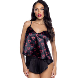 Rosebud Heart Cami 2-Piece Set