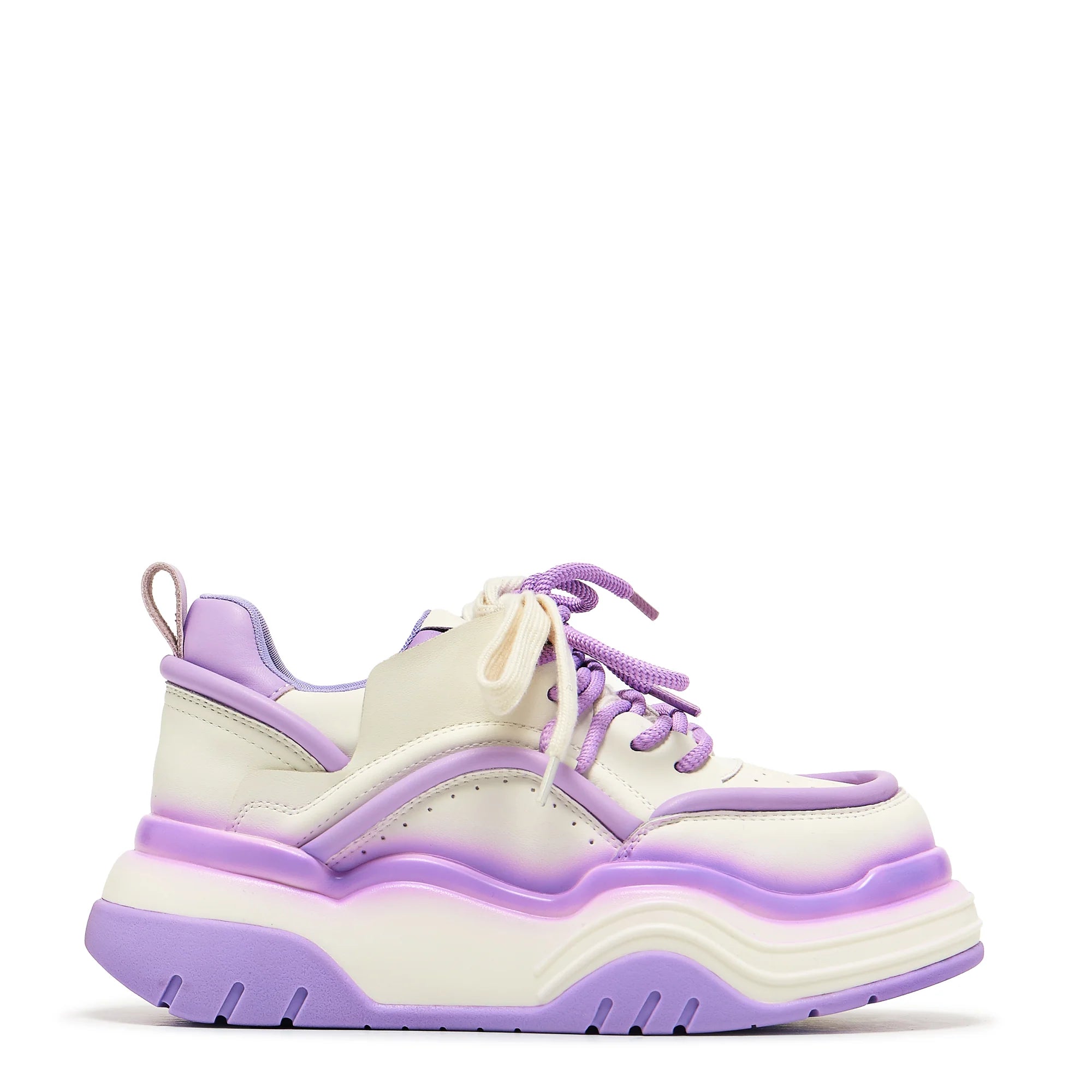 KOI Neon Reef Platform Trainers - Violet