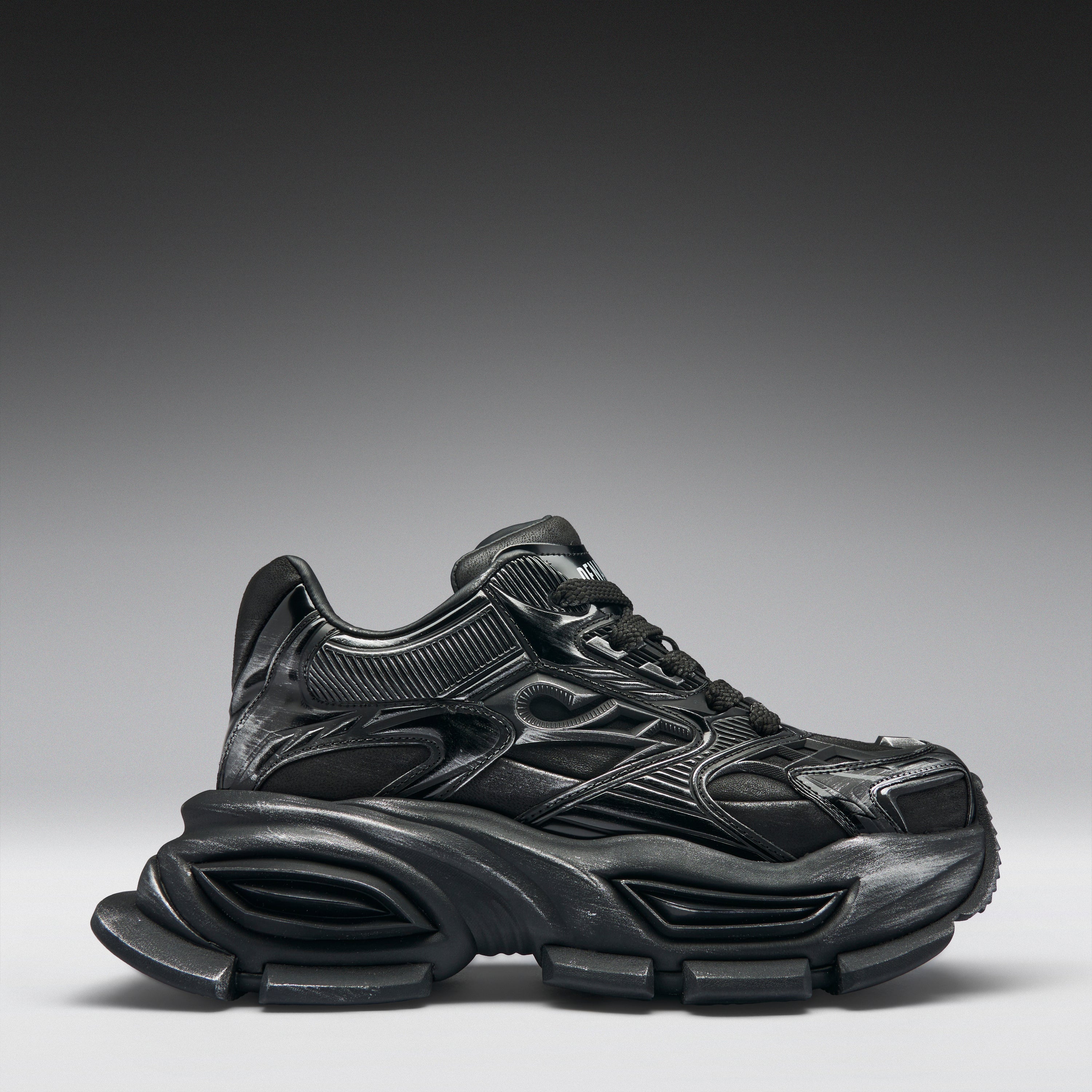 KOI Orbit Men's Chunky Trainers - Black