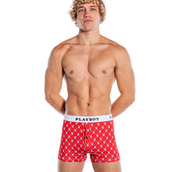 Playboy Mens Argyle Boxer Briefs
