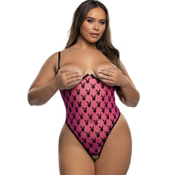Ravishing Bunny Crotchless Teddy