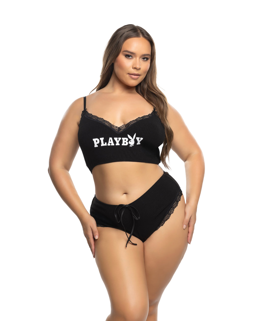 Ensemble 2 pièces caraco court Comfy Bunny