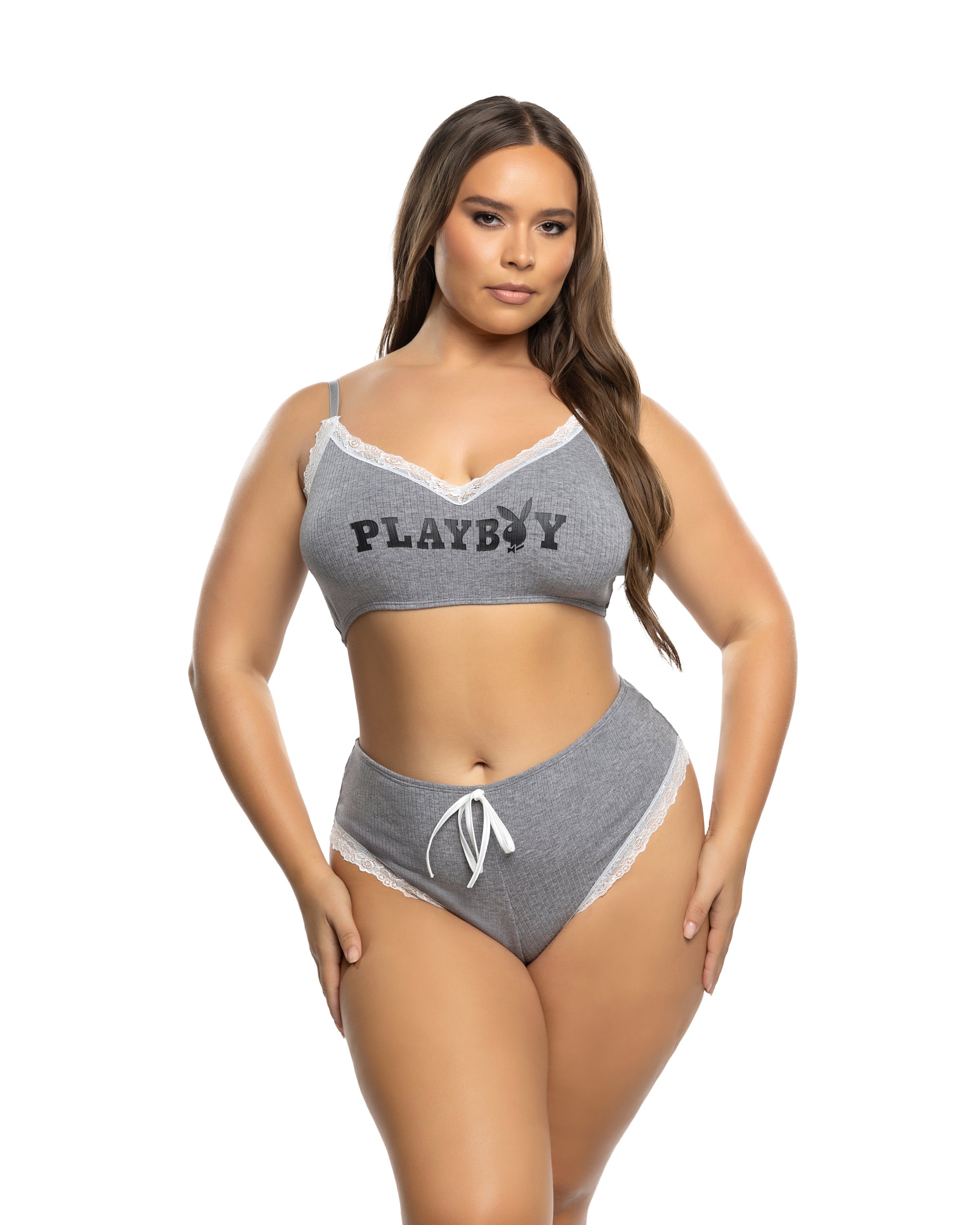 Comfy Bunny 2pc Cropped Cami Set