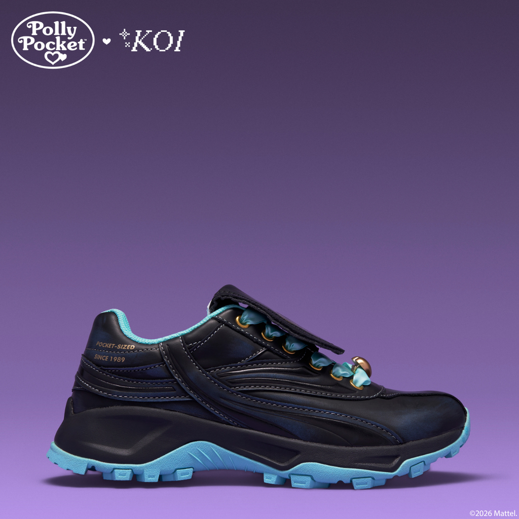 KOI Pocket Sized Sporty Trainers - Aqua