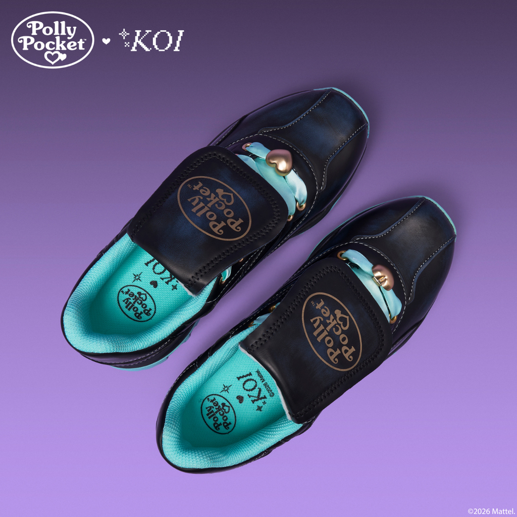 KOI Pocket Sized Sporty Trainers - Aqua