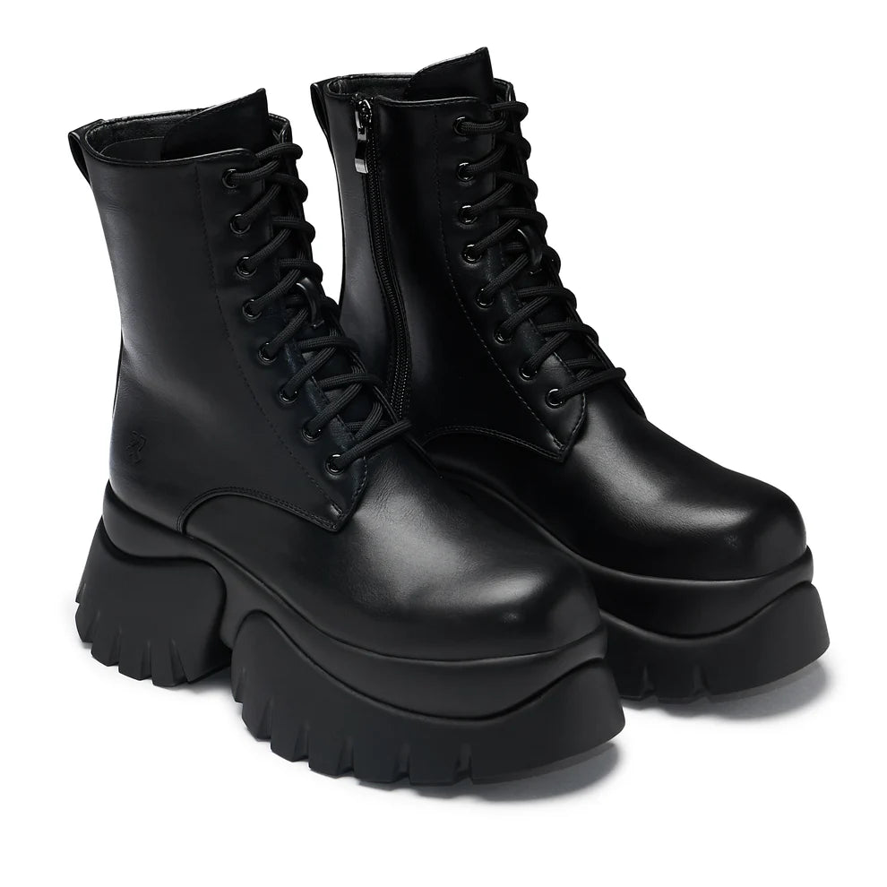 KOI Rancor Men's Vilun Black Lace Up Boots-Clearance