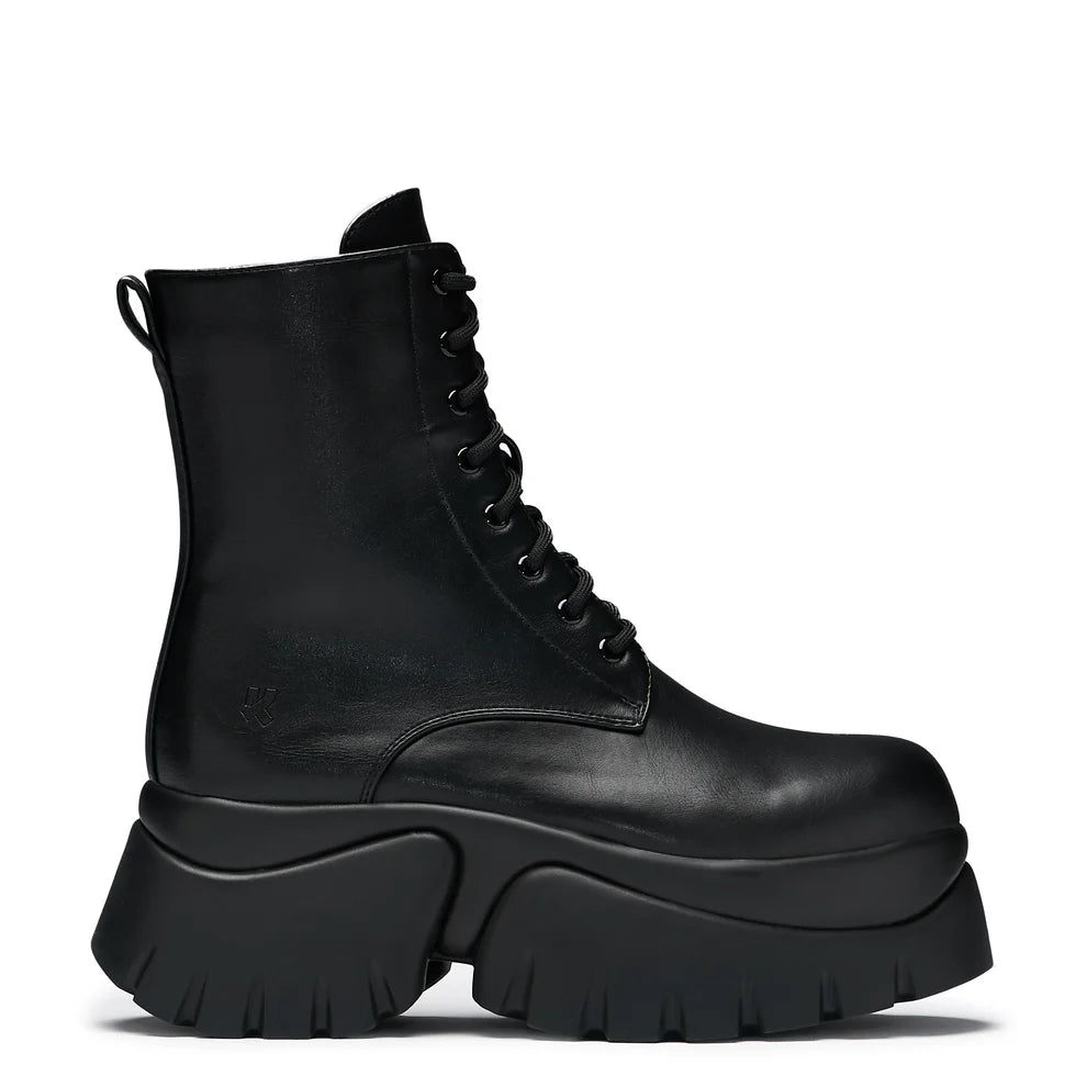 KOI Rancor Men's Vilun Black Lace Up Boots-Clearance