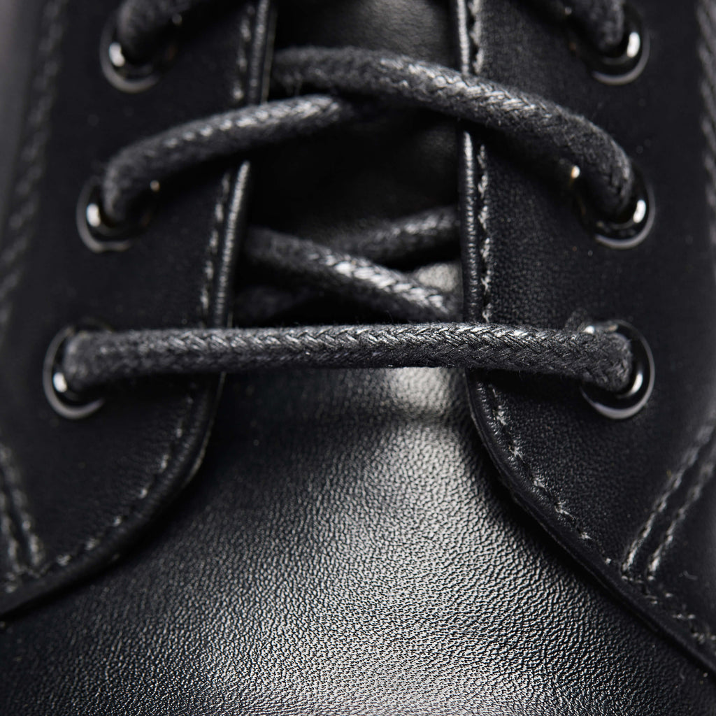 Rei Reloaded Chunky Shoes - Shoes - KOI Footwear - Black - Lace Detail