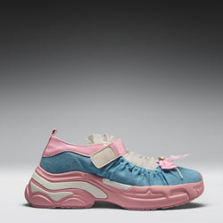 KOI Starlet Ruffle Ballet Mary Janes- Pink