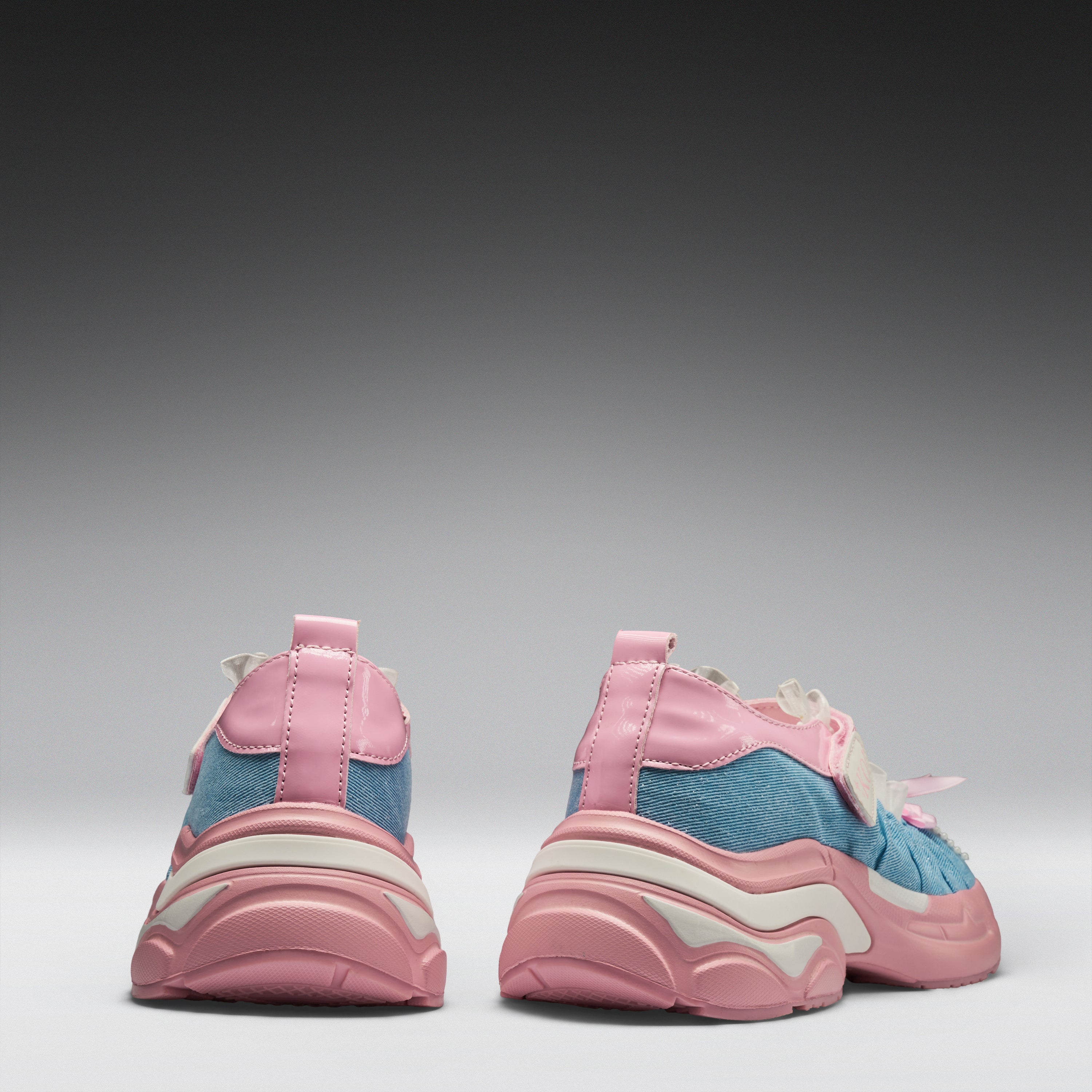 KOI Starlet Ruffle Ballet Mary Janes- Pink