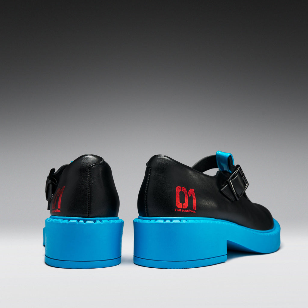 The Hatsune Miku Mary Janes - Black