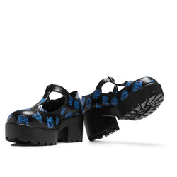 Sai Black Mary Janes ‘Saving Throw Edition’-Black-Size 12-Clearance