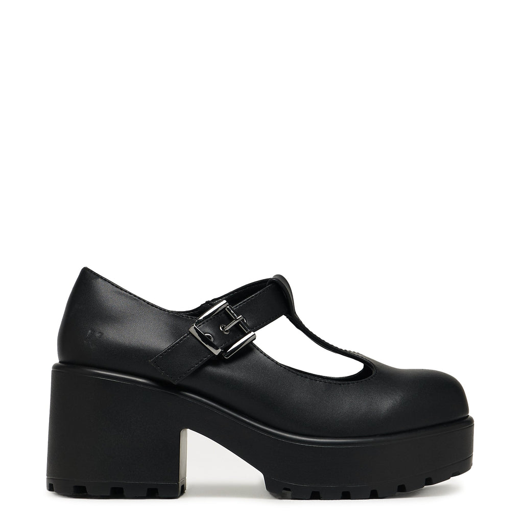 KOI SAI Black Mary Jane Shoes 'Faux Leather Edition'