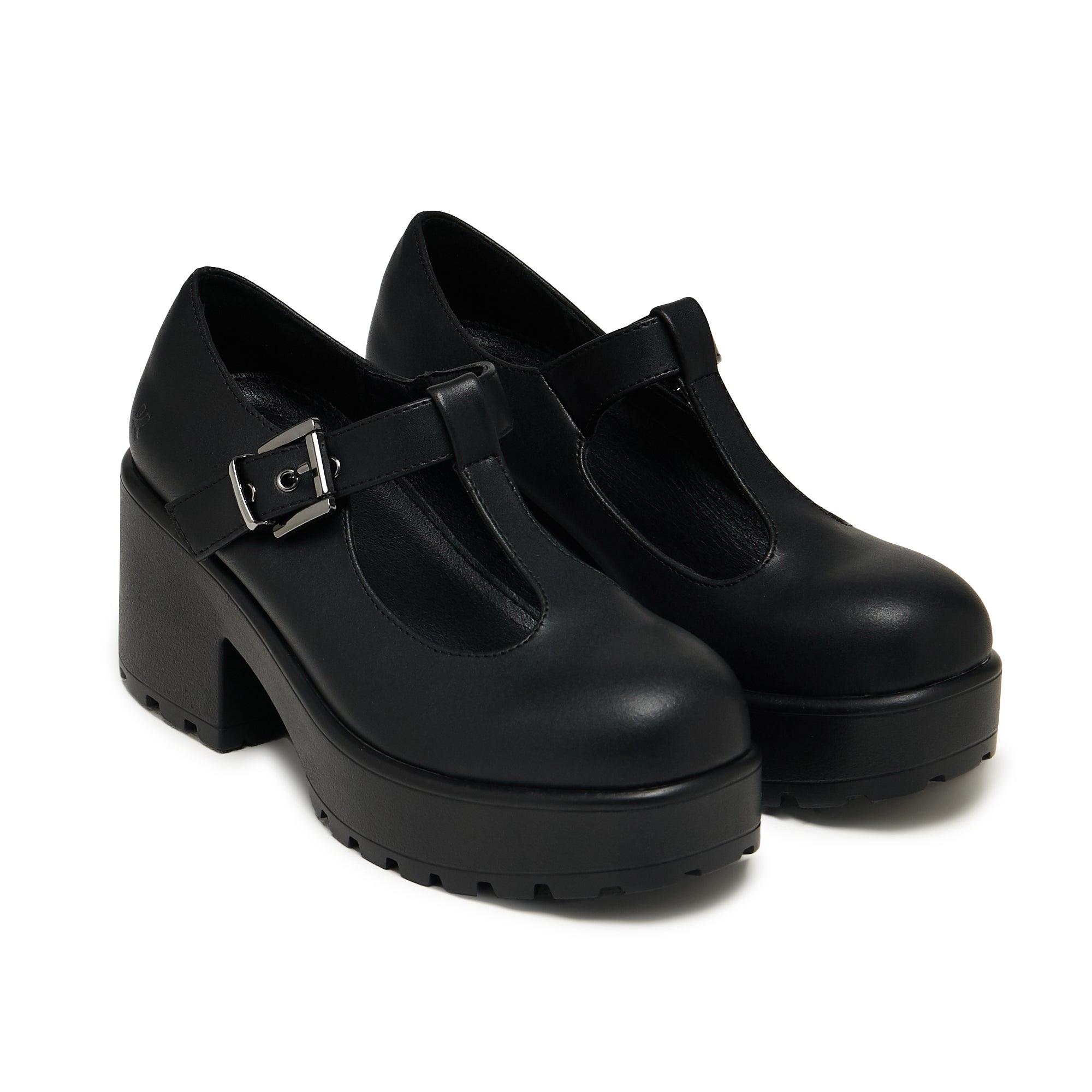 KOI SAI Black Mary Jane Shoes 'Faux Leather Edition'