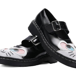 TUK Black Mouse Mary Jane