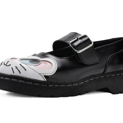 TUK Black Mouse Mary Jane