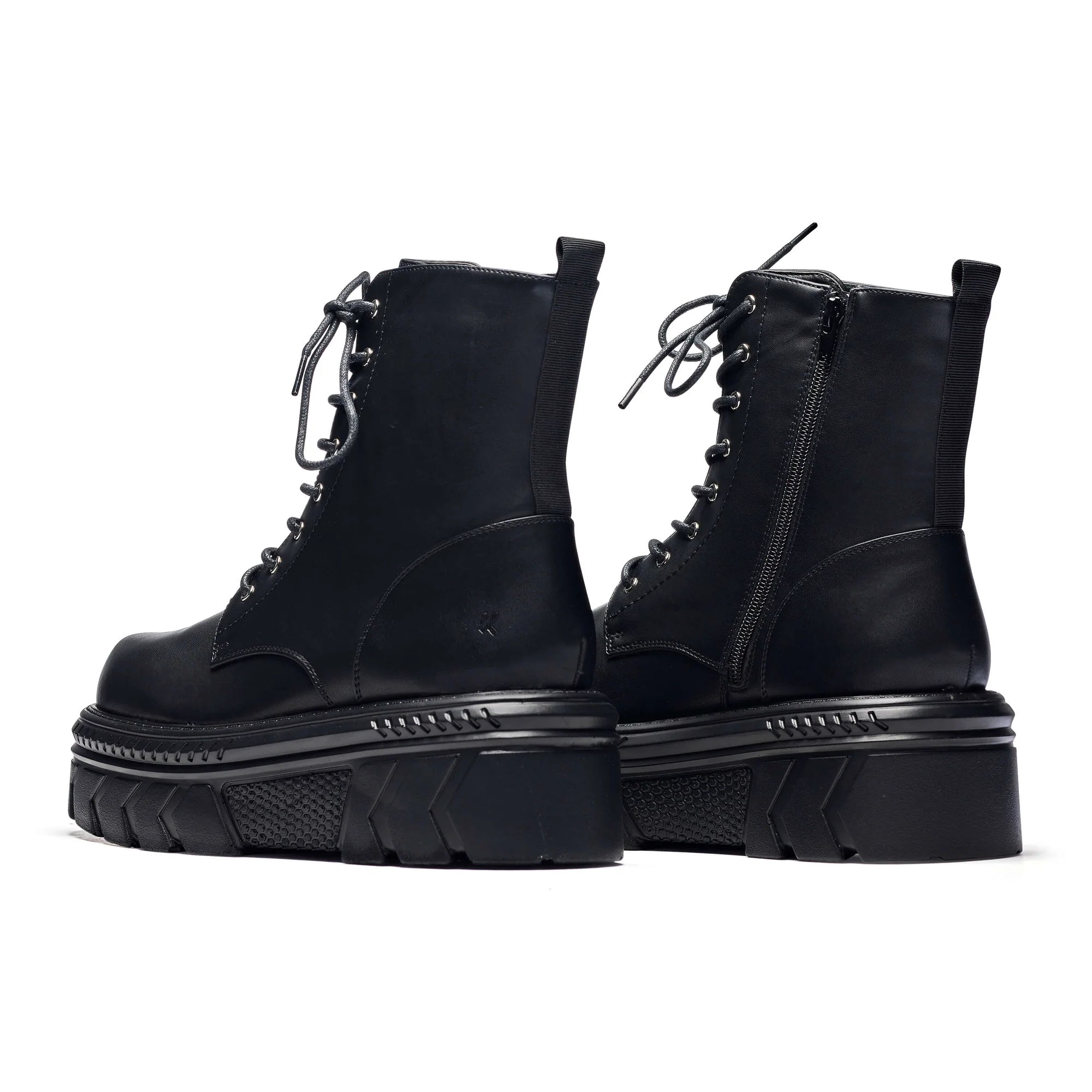 Talwar Chunky Stomper Boots-Black-Size 10-Clearance