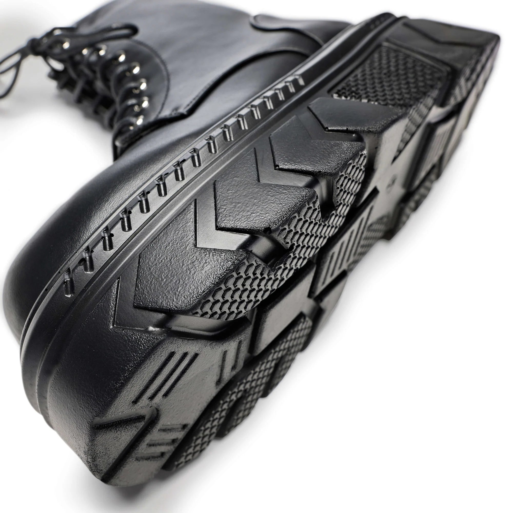 Talwar Chunky Stomper Boots-Black-Size 10-Clearance