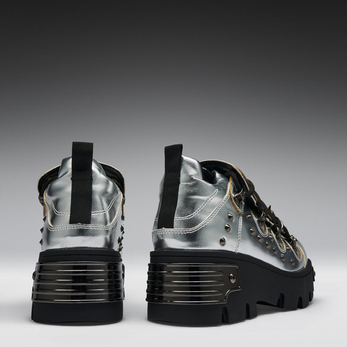 Thurnax Silver Elixir Chunky Hardware Trainers