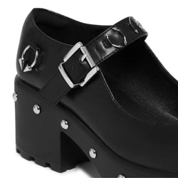 KOI Tira Black Mary Janes ‘Septril Edition’