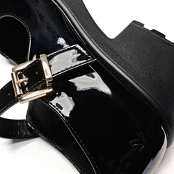 TIRA Black Mary Jane Shoes 'Patent Edition'-Size 10-Clearance