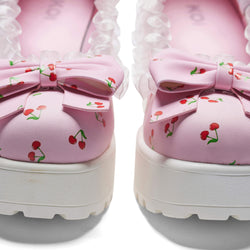 Tira Mary Janes Shoes 'Pink Cherry Bakewell Edition'-Size 8-Clearance