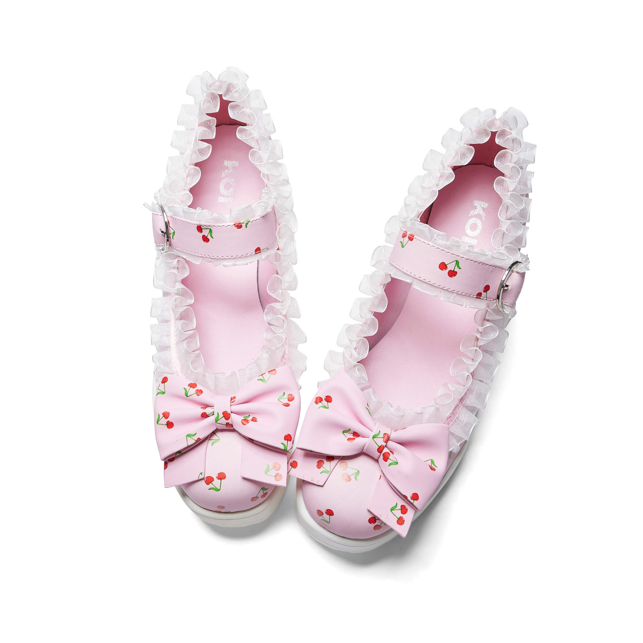 Tira Mary Janes Shoes 'Pink Cherry Bakewell Edition'-Size 8-Clearance