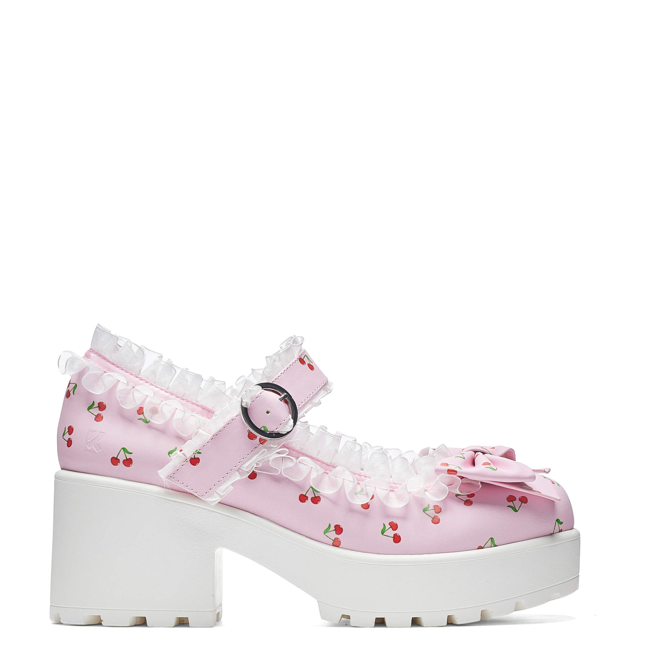 Tira Mary Janes Shoes 'Pink Cherry Bakewell Edition'-Size 8-Clearance